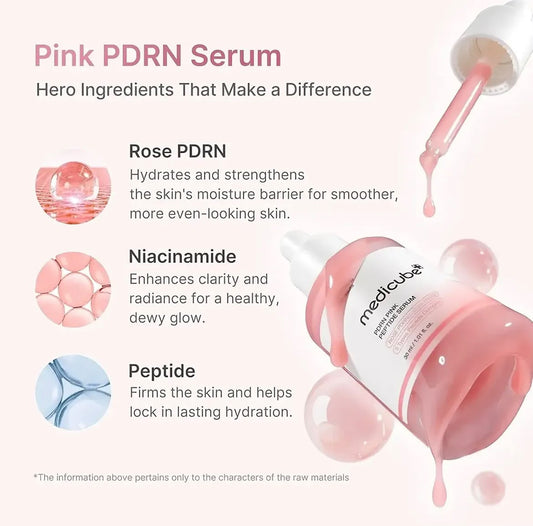 Medicube 30ml Korean Cosmetics Salmon DNA PDRN Pink Peptide