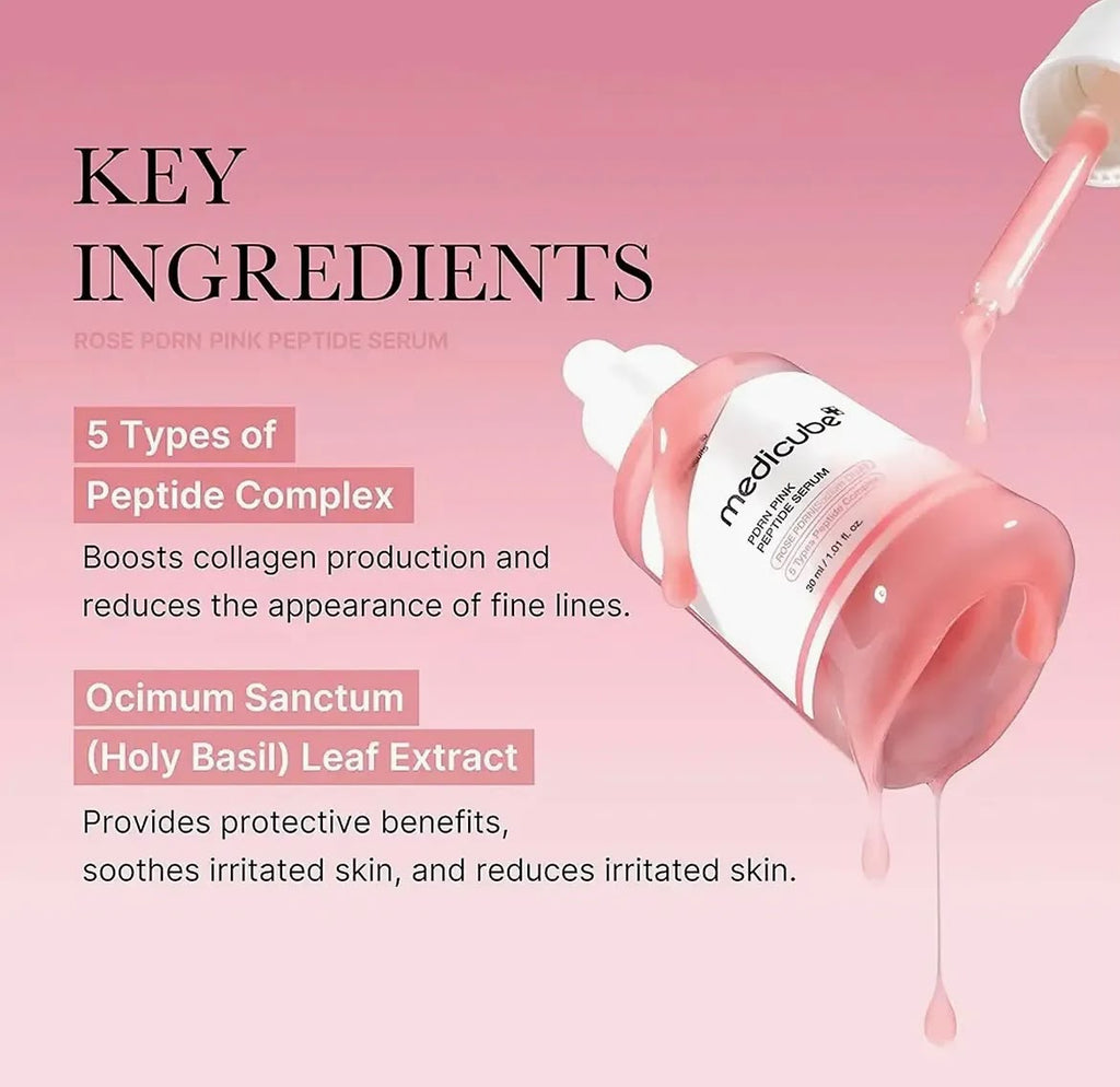 Medicube 30ml Korean Cosmetics Salmon DNA PDRN Pink Peptide
