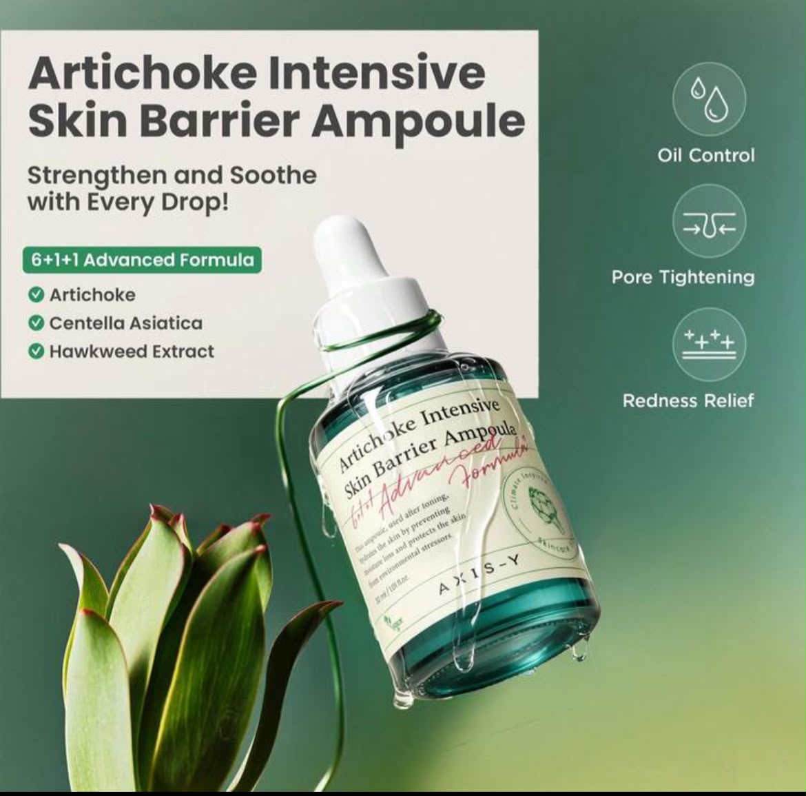 AXIS-Y Artichoke Intensive Barrier Ampoule 30ml