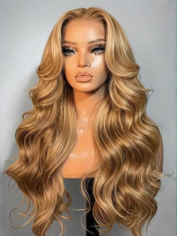Body Wave Lace Front Wig human blend wig