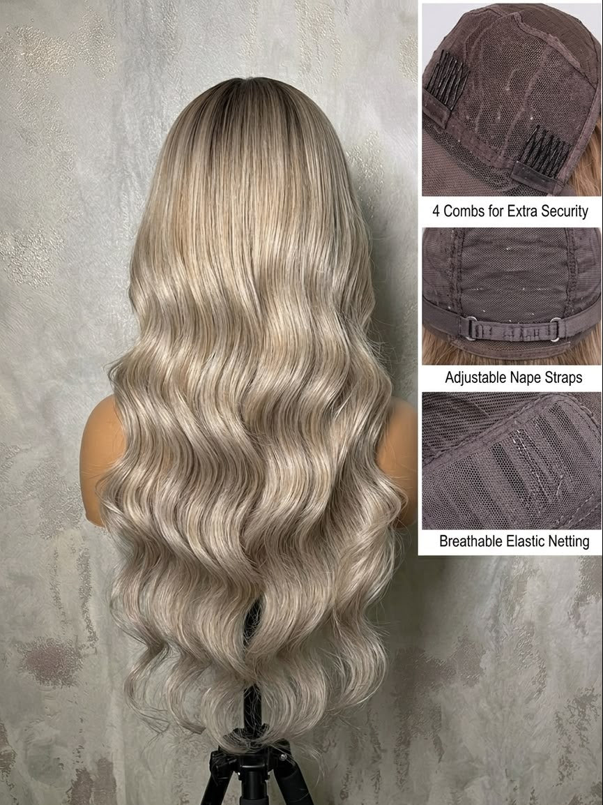 Beyonce Bombshell Wig(human blend)
