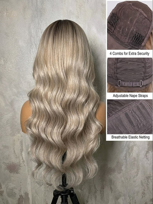 Beyonce Bombshell Wig(human blend)